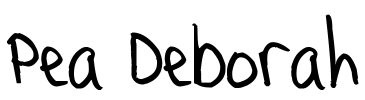Pea Deborah Font