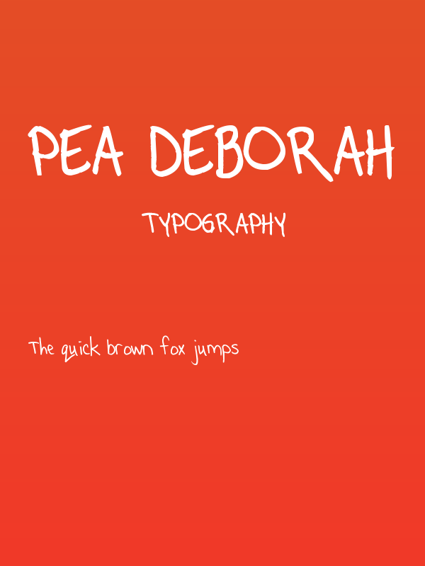Pea Deborah Poster