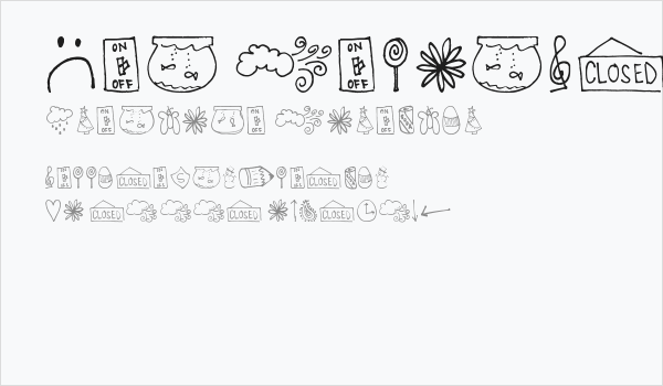 Pea Deliah's Doodles Business Card