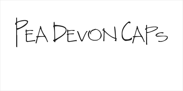 Pea Devon Caps Logo