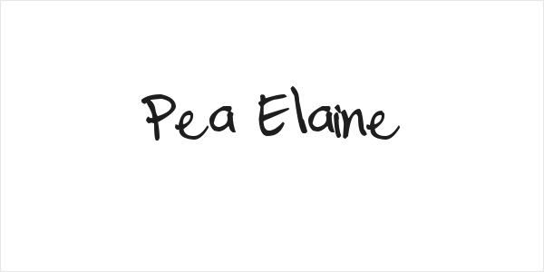 Pea Elaine Logo