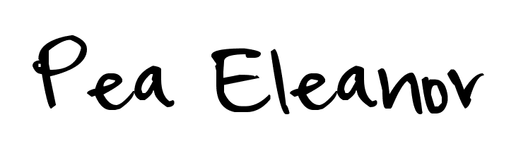 Pea Eleanor Font