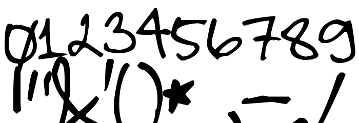 Pea Eleanor Font OTHER CHARS
