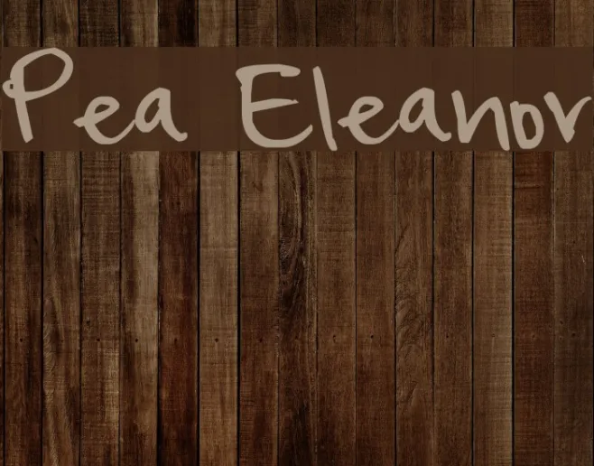 Pea Eleanor Example 3