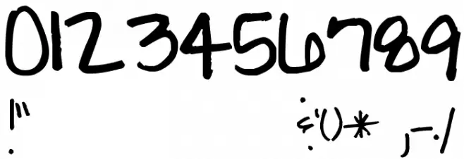 Pea Elizabeth Font OTHER CHARS