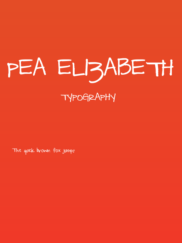 Pea Elizabeth Poster