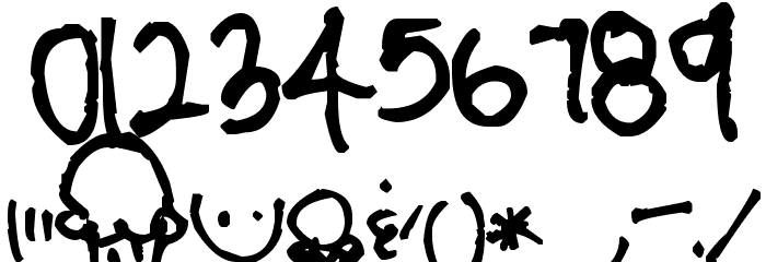 Pea Elle Font OTHER CHARS