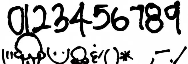 Pea Elle Font OTHER CHARS