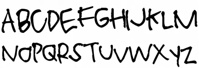 Pea Elle Schriftart Groß