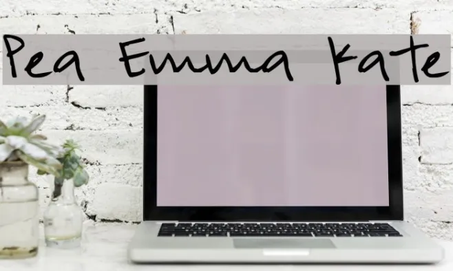 Pea Emma Kate Example 1