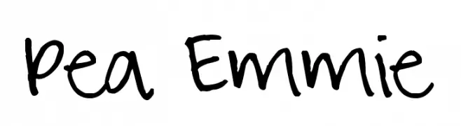 Pea Emmie  baixar fontes gratis