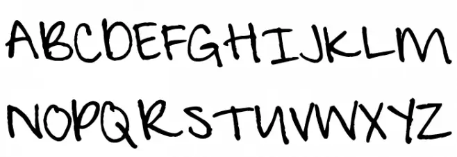 Pea Emmie Schriftart Groß