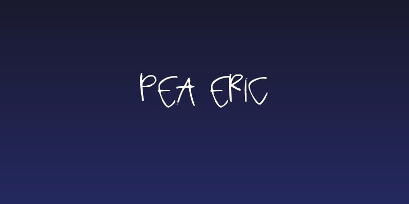 Pea Eric Social Header