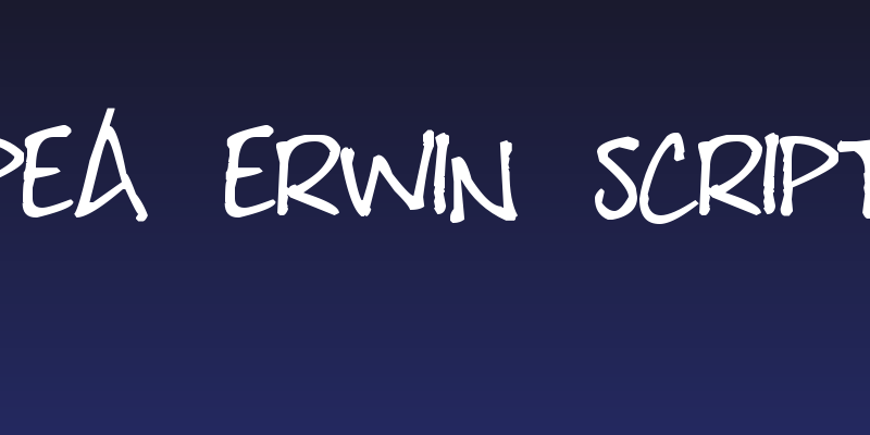 Pea Erwin Script Social Header