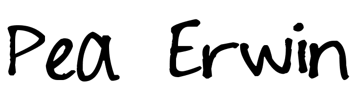 Pea Erwin  免费字体下载