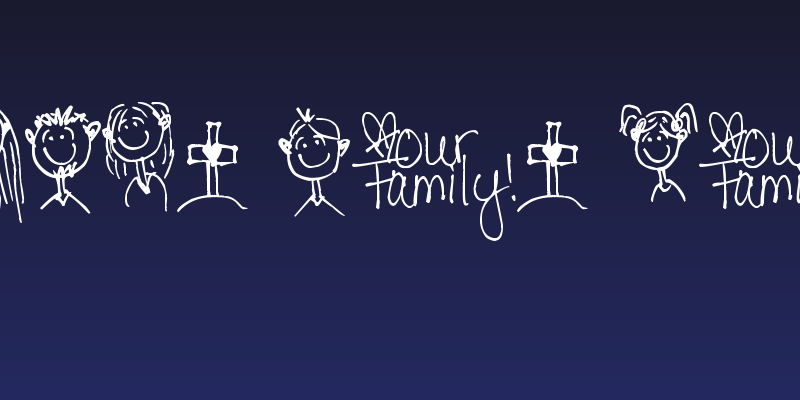 Pea Family Joy Doodles Social Header