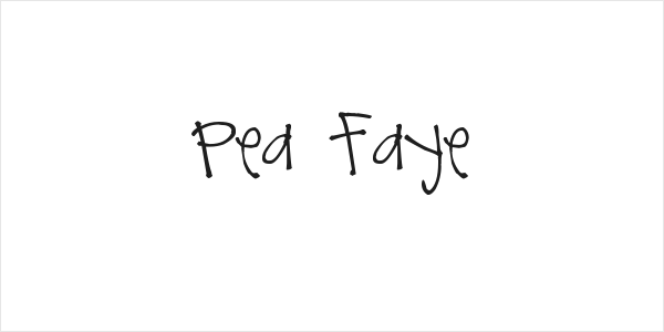 Pea Faye Logo