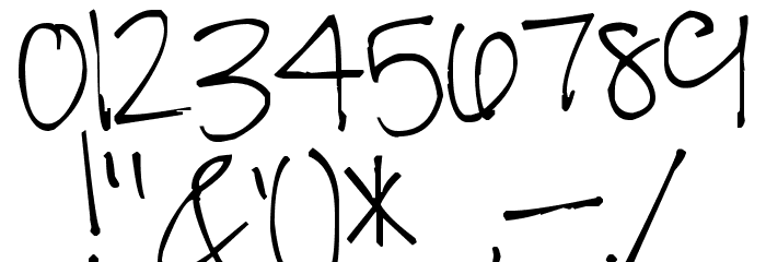 Pea Felicia Font OTHER CHARS