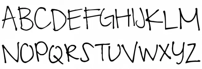 Pea Felicia Schriftart Groß