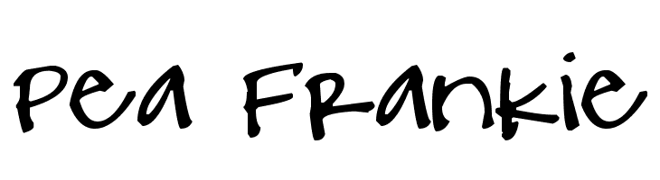 Pea Frankie Font