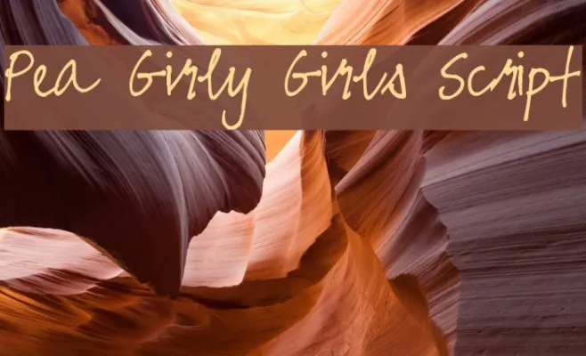 Pea Girly Girls Script Example 3