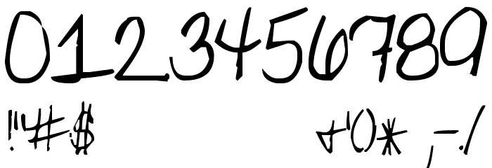 Pea Gretchie Print Font Alte caractere