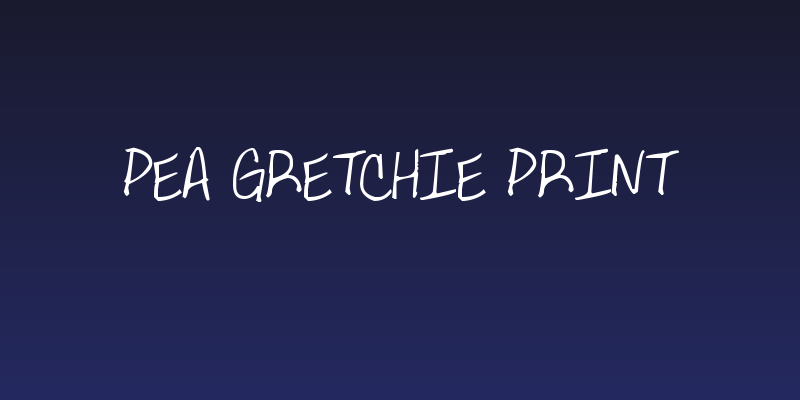 Pea Gretchie Print Social Header