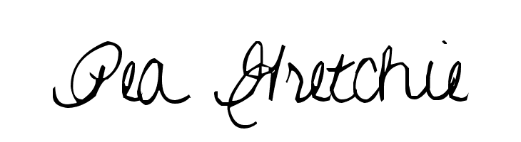 Pea Gretchie Font