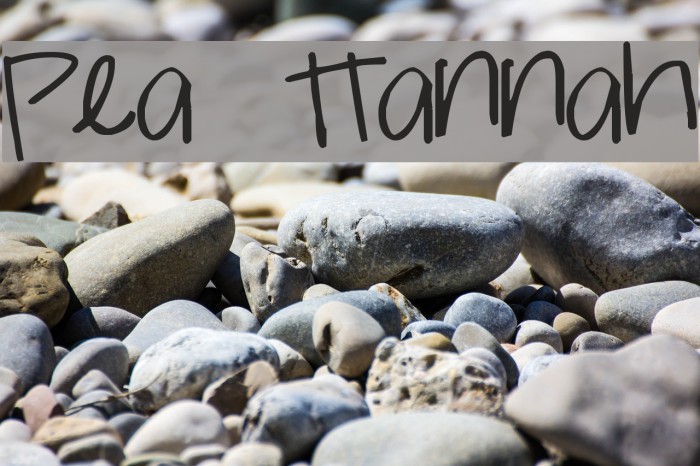 Pea Hannah Example 1