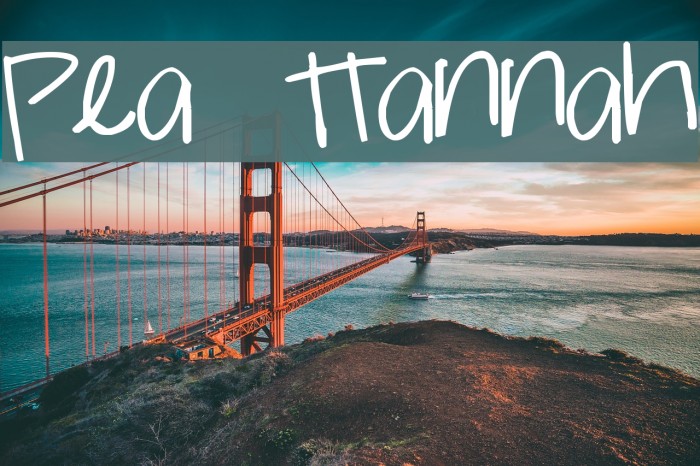 Pea Hannah Example 2