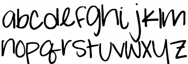 Pea Hannah Caratteri MINUSCOLO