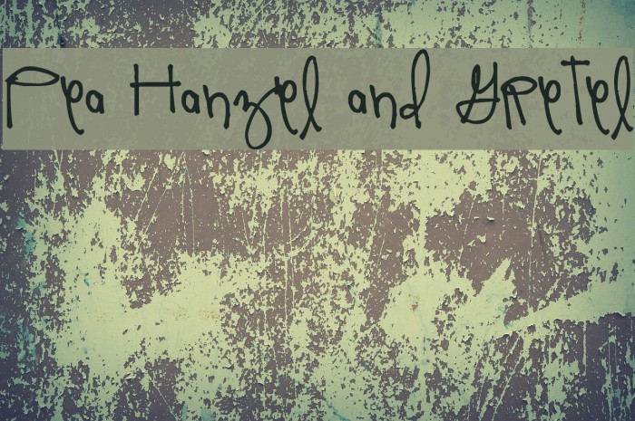 Pea Hanzel and Gretel Example 3