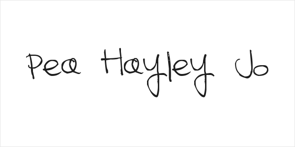 Pea Hayley Jo Logo