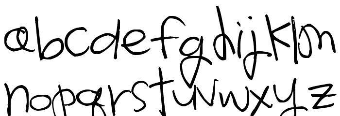 Pea Hayley Jo Font LOWERCASE