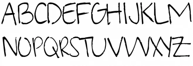 Pea Heather Michelle 字体 大写