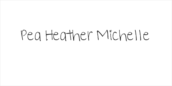 Pea Heather Michelle Logo