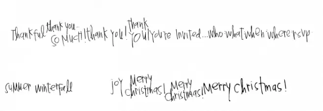 Pea Heather's Doodle Phrases Font OTHER CHARS