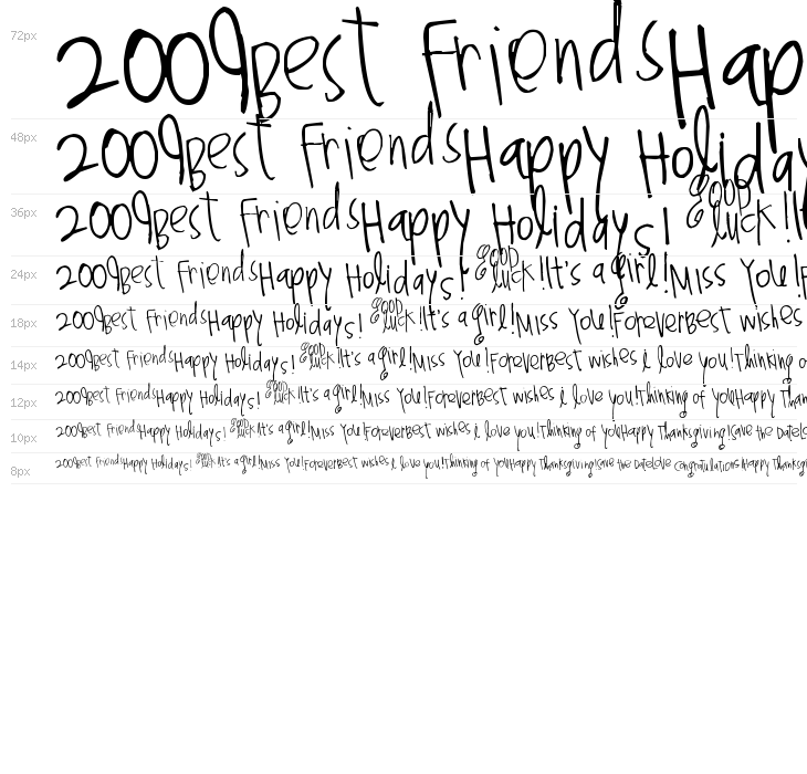 Pea Heather's Doodle Phrases Waterfall