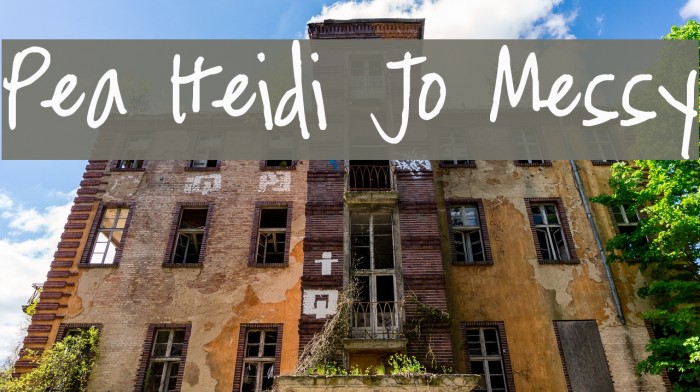 Pea Heidi Jo Messy Example 1