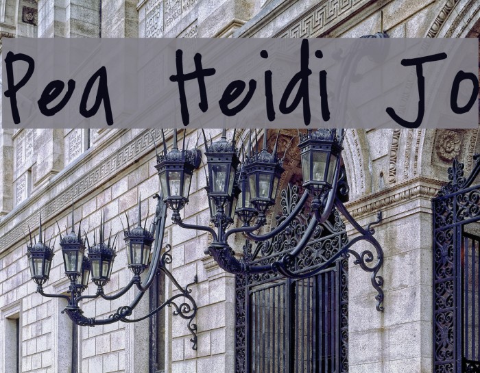 Pea Heidi Jo Example 3