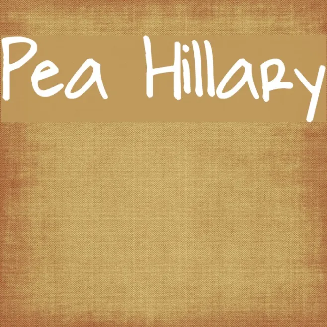 Pea Hillary Example 1