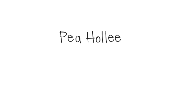 Pea Hollee Logo