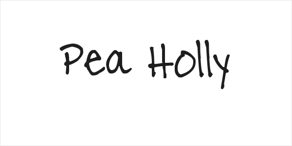 Pea Holly Logo