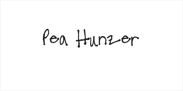 Pea Hunzer Logo