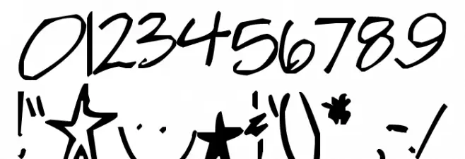 Pea Igna Font OTHER CHARS