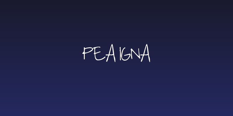 Pea Igna Social Header
