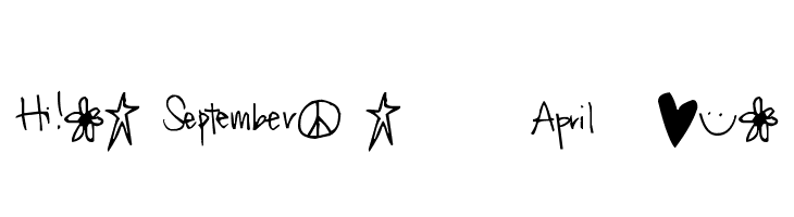 Pea Igna's Doodles  Fuentes Gratis Descargar