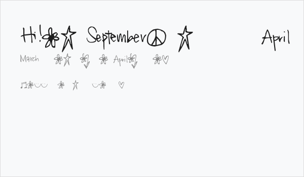 Pea Igna's Doodles Business Card