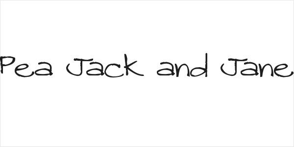 Pea Jack and Jane Logo