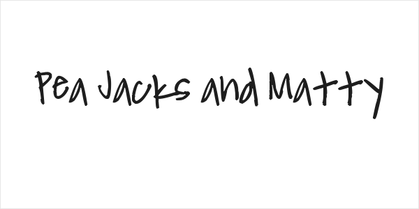 Pea Jacks and Matty Logo